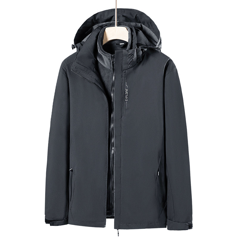 MLB 6277 Outdoor Jacket in Dark Gray