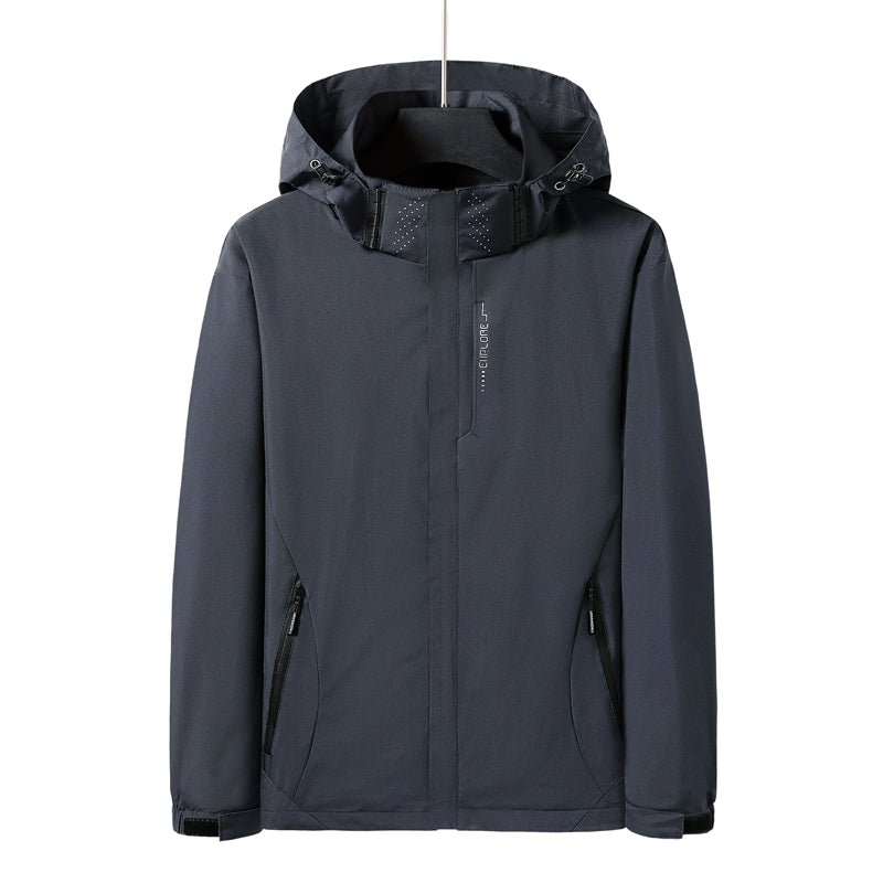 MLB 6266 Outdoor Jacket in Steel Gray