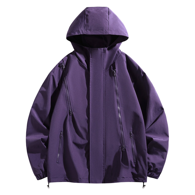 MLB 8008 Outdoor Jacket in Purple