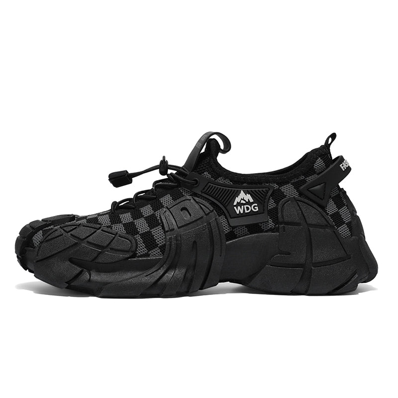 'Ethereon Flux' X9X Sneakers in Black/Gray