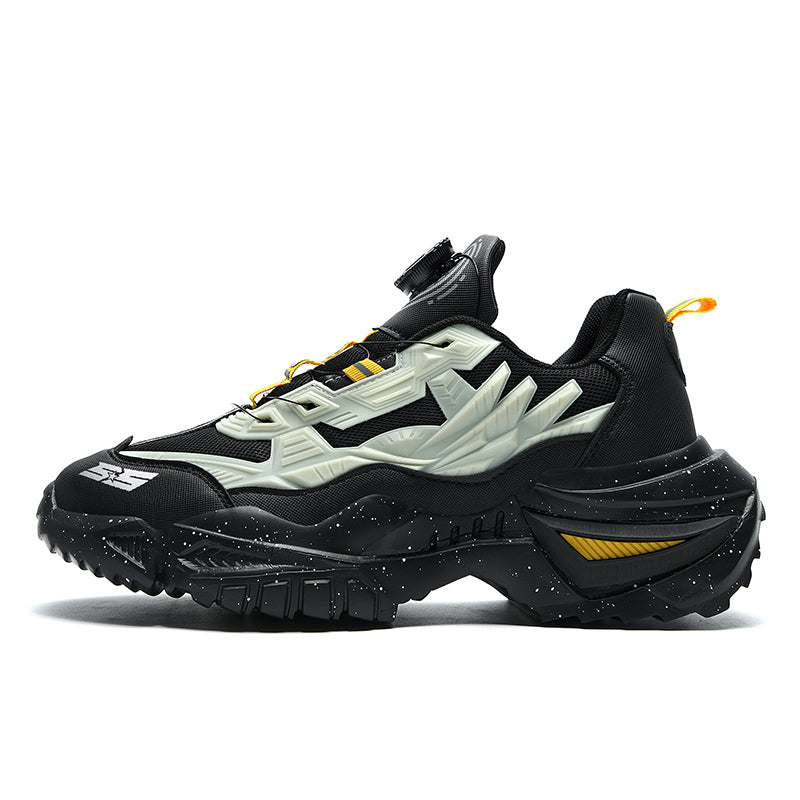 ARMAGEDDON 'Demigod' X9X Sneakers in Black/White Reflective