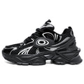 'Electro Grip' X9X Sneakers in Carbon Black/White