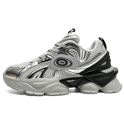'Electro Grip' X9X Sneakers in Gray/Black