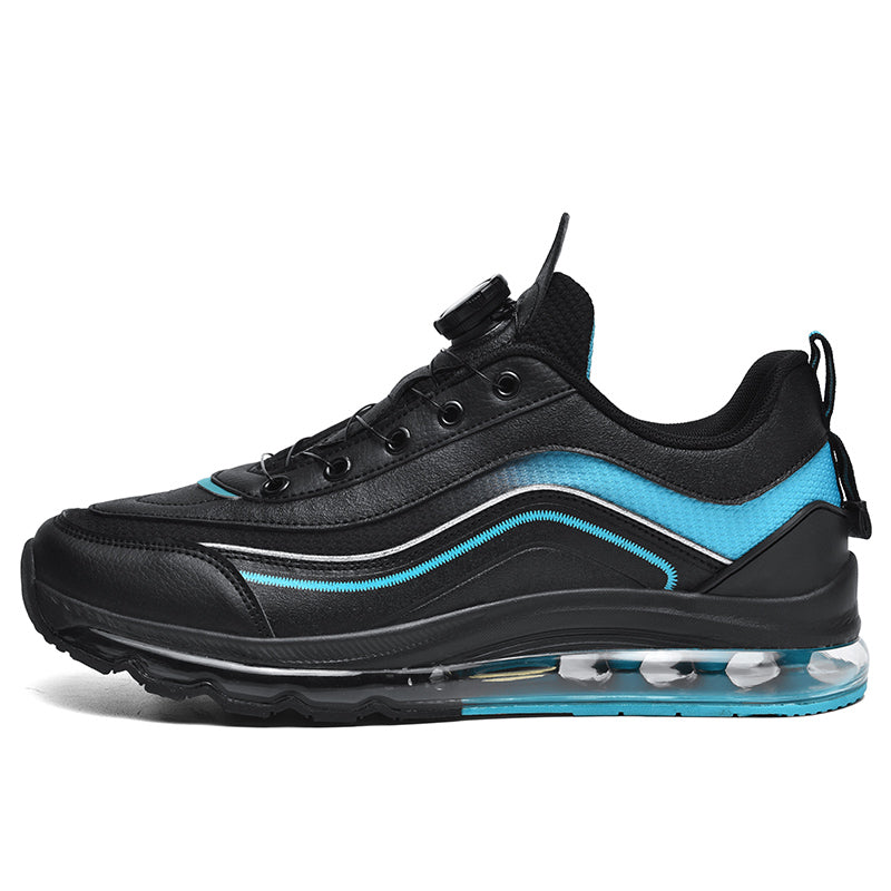 'Majestic Marvel' X9X Sneakers in Black/Blue