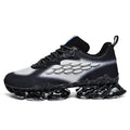FURY ‘Chevron' X9X Sneakers in Carbon Black