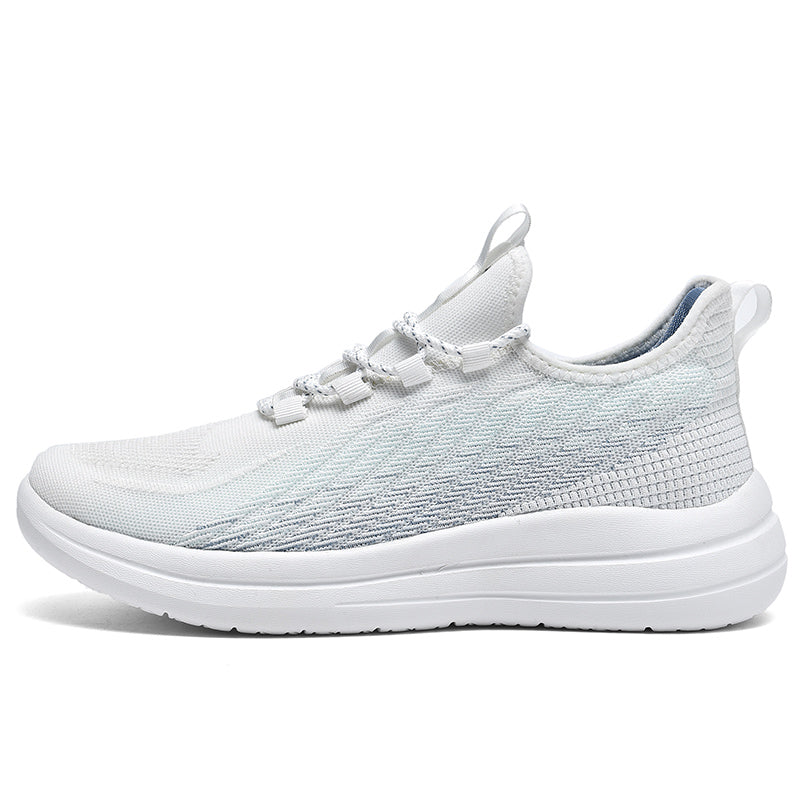 'Ember Glide' X9X Sneakers in Ghost White