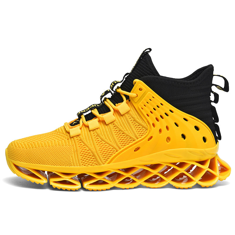'Hyper Haven' X9X sneakers in Goldenrod Yellow
