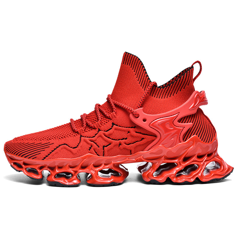 FURY 'Ethereal' X9X Sneakers in Fiery Red