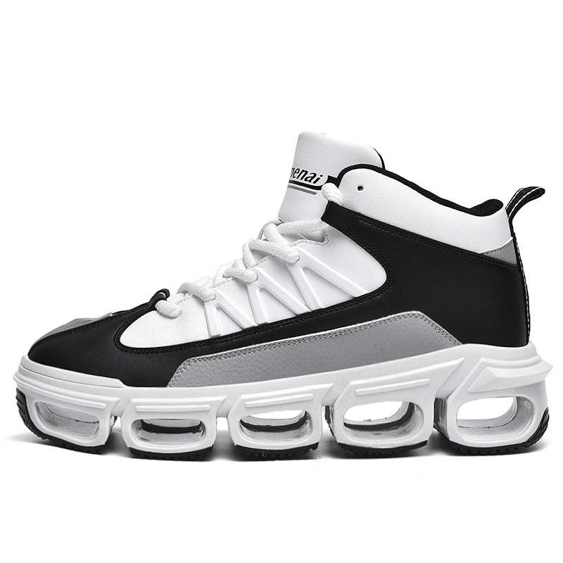 'Royal Radiance' X9X Sneakers in White/Black