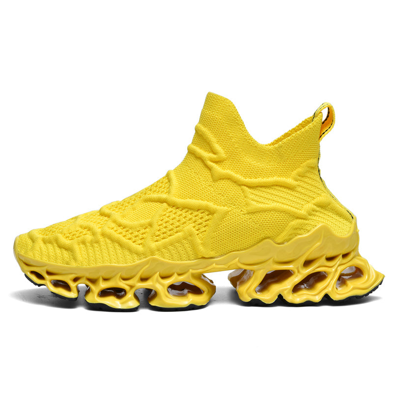 FURY 'Lord' X9X Sneakers - Cyber Yellow in Cyber Yellow