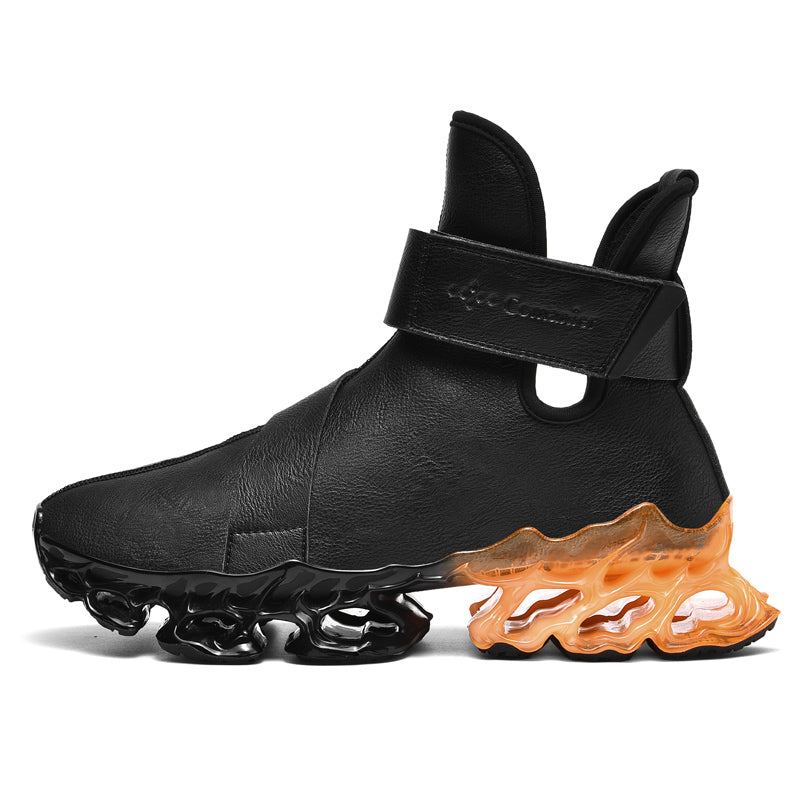 FURY 'The King' X9X Sneakers in Dual-Tone Black