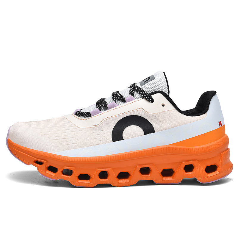 ‘Julian Jet’ X9X Sneakers in Sandle/Orange