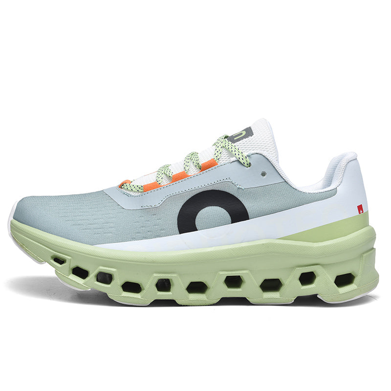 ‘Julian Jet’ X9X Sneakers in Light steel Blue/Green