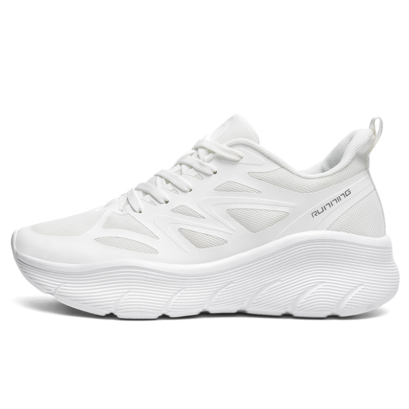 'AeroCore Zenith' X9X Sneakers in Ghost White