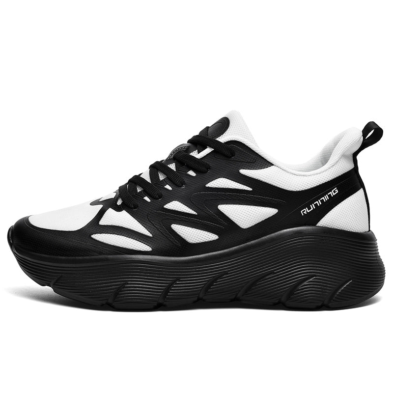 'AeroCore Zenith' X9X Sneakers in Carbon Black/White