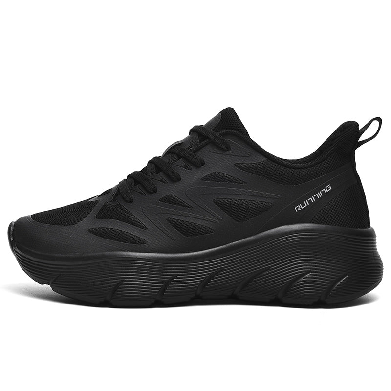 'AeroCore Zenith' X9X Sneakers in Carbon Black