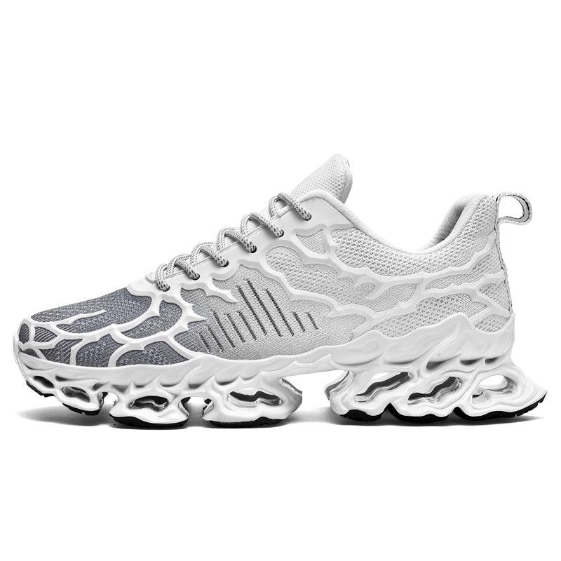 FURY 'Cardinal' X9X Sneakers in Ghost White