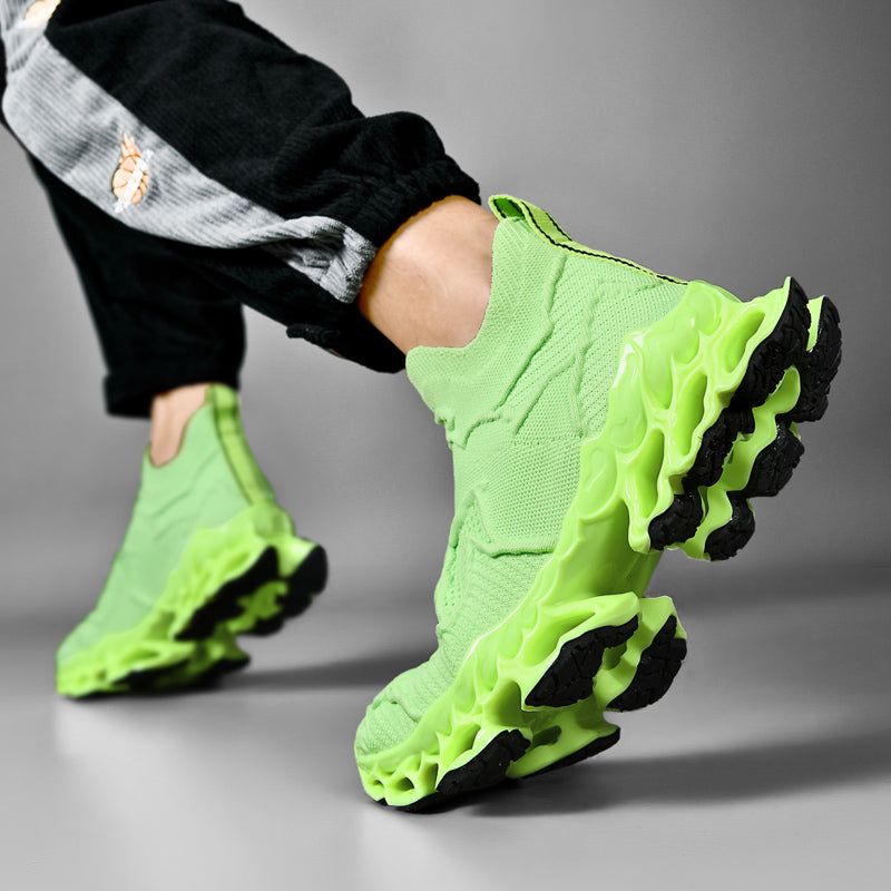 FURY 'Lord' X9X Sneakers - Neon Green