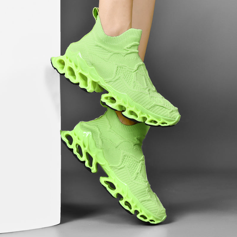FURY 'Lord' X9X Sneakers - Neon Green