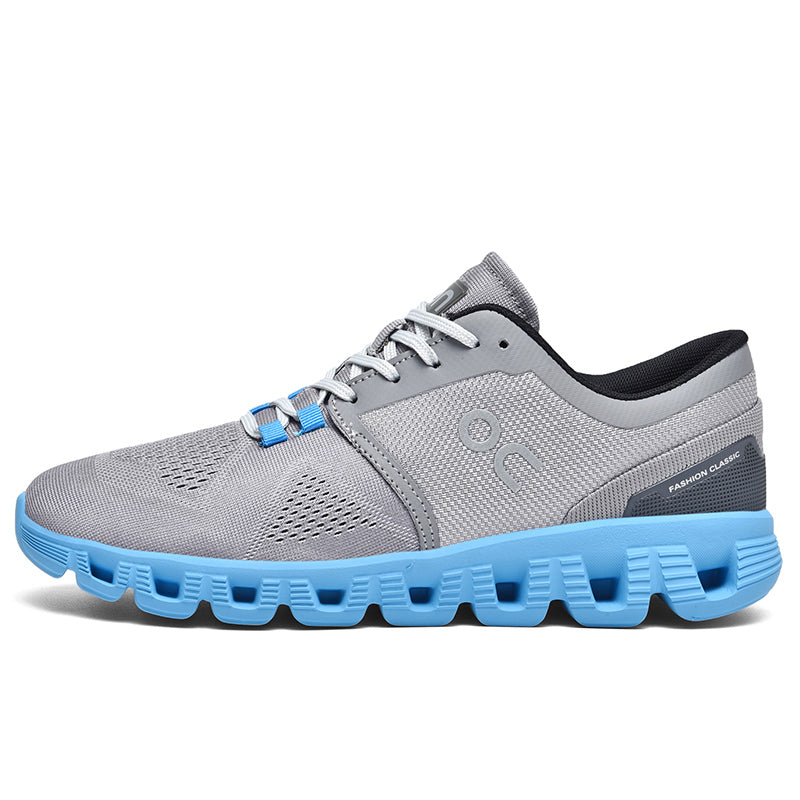 ‘Capitoline Charge’ X9X Sneakers in Gray/Blue