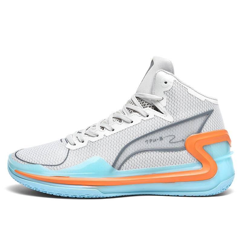 ‘Colossal Blaze’ X9X Sneakers in Gray/Orange