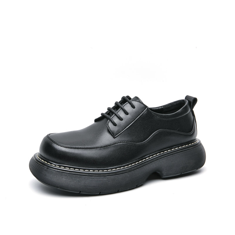 MLB LTHR-04 Derby Boots in Black