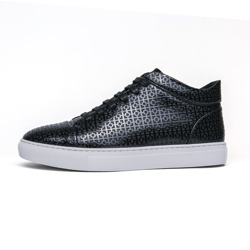 'Imperial Craft' X9X Sneakers in Midnight Black