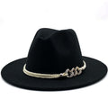 MERCELLA Fedora Hat in Black