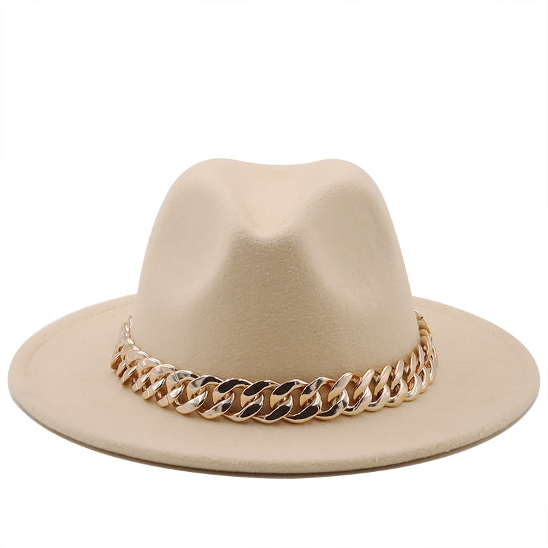 ESTELLA Fedora Hat in Beige