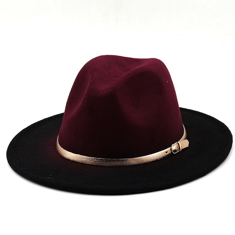 OSCAR Men's Felt Fedora Hat