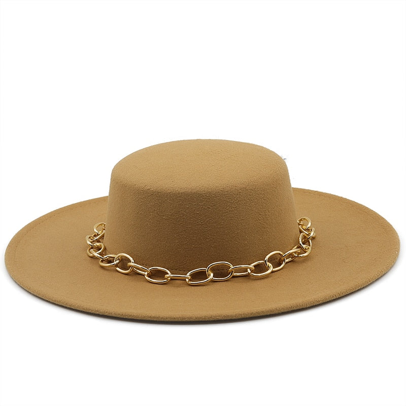 IRENE Fedora Hat in Tan