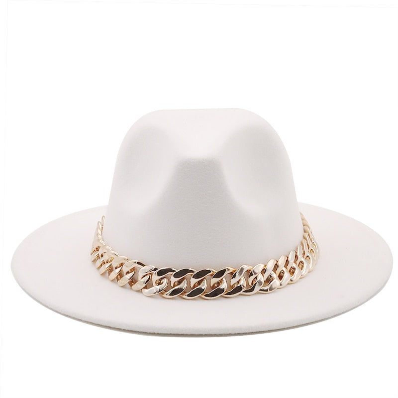 ESTELLA Fedora Hat in White