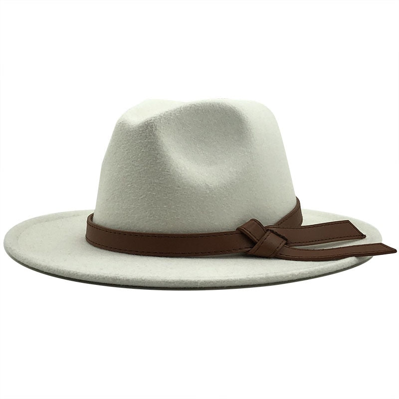 LOUIS Men's Felt Fedora Hat