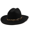 AYLA Fedora Hat in Black