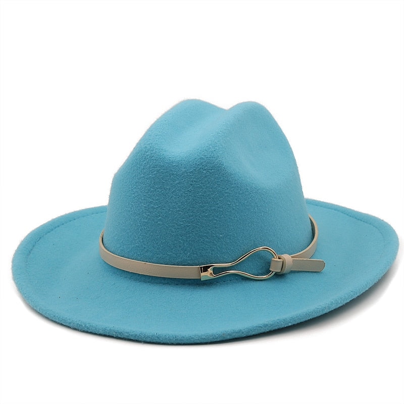 EDMUND Men's Felt Fedora Hat