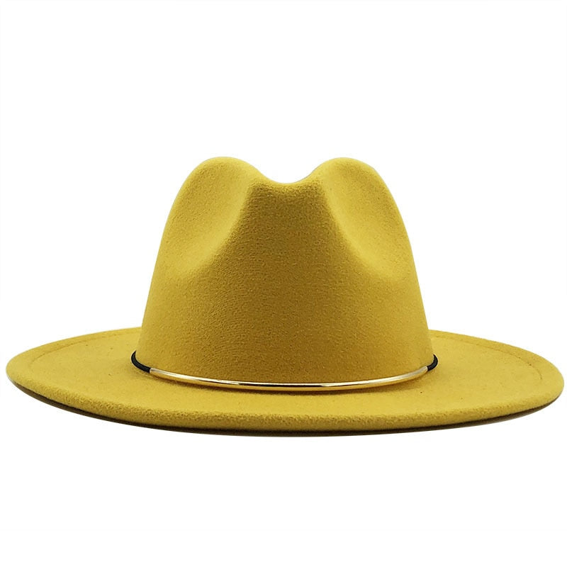 LUDWIG Men's Felt Fedora Hat