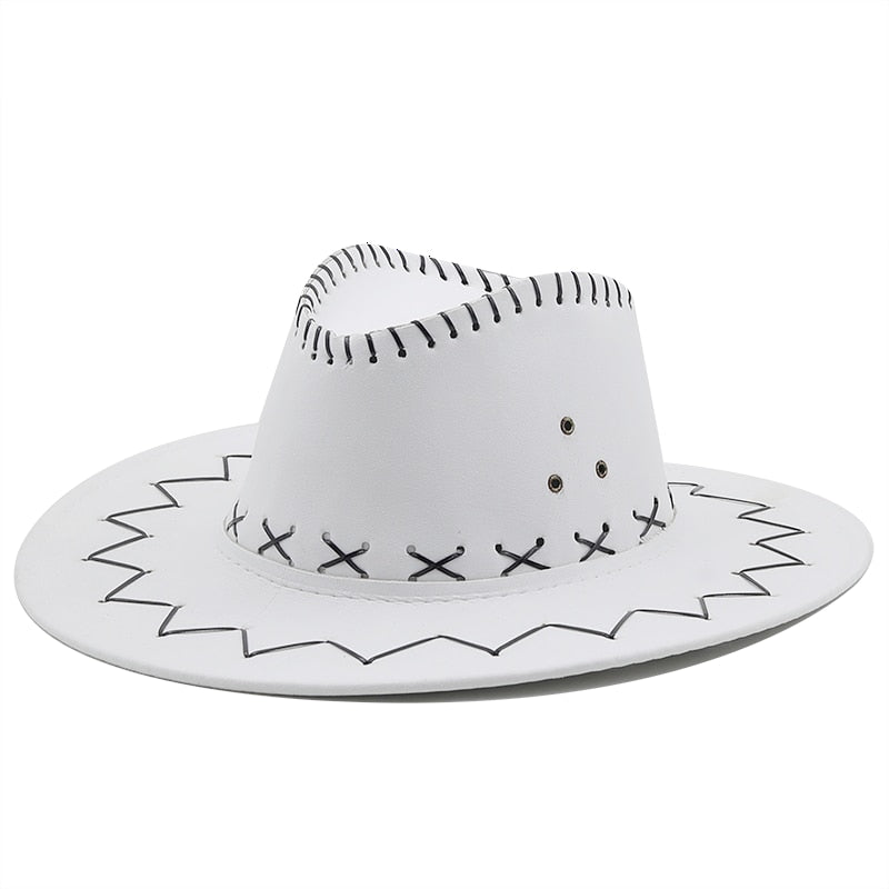 OLAF Men's Felt Cowboy Hat in White