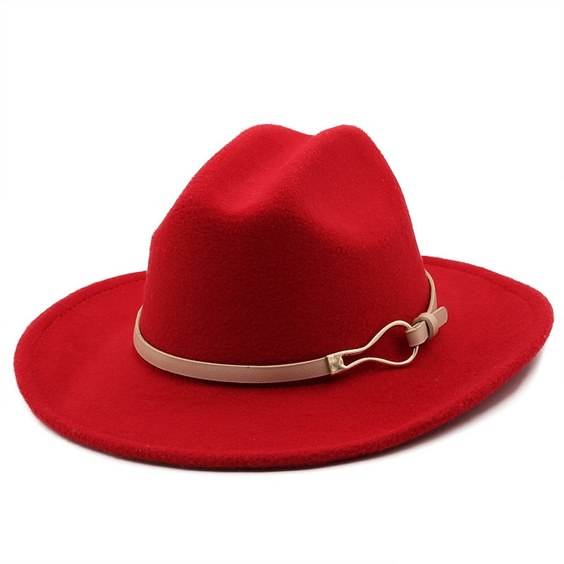 EDMUND Men's Felt Fedora Hat