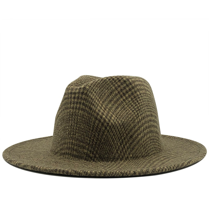 HENRY Men's Felt Fedora Hat
