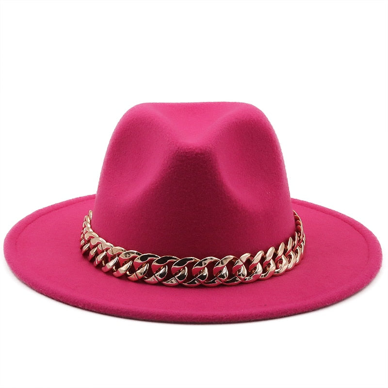 ESTELLA Fedora Hat in Rose