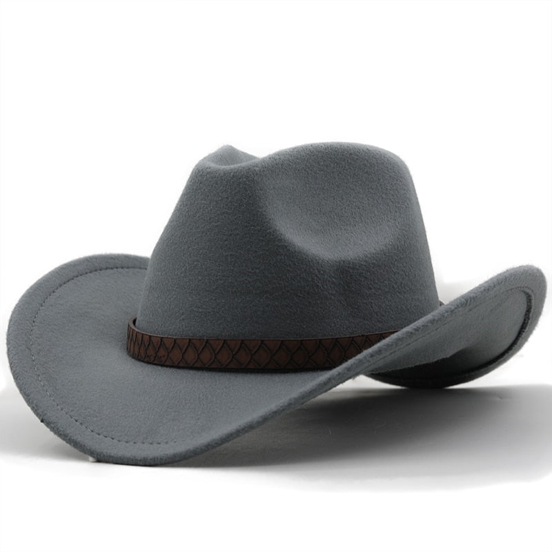 NIALL Men's Felt Cowboy Hat