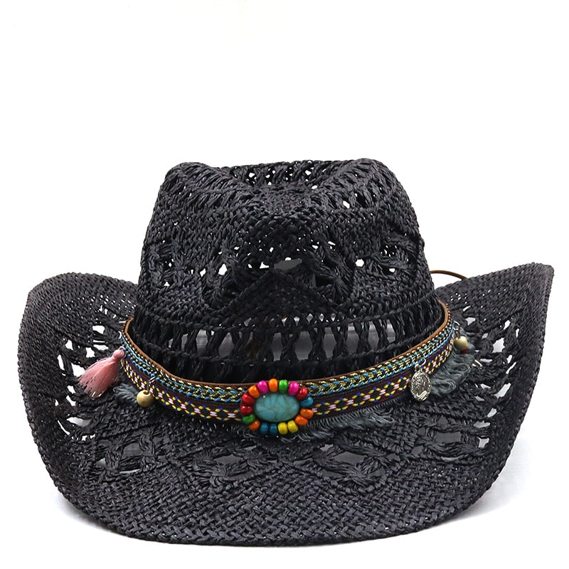 ISIDORA Cowboy Hat in Black