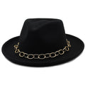 LIZA Fedora Hat in Black