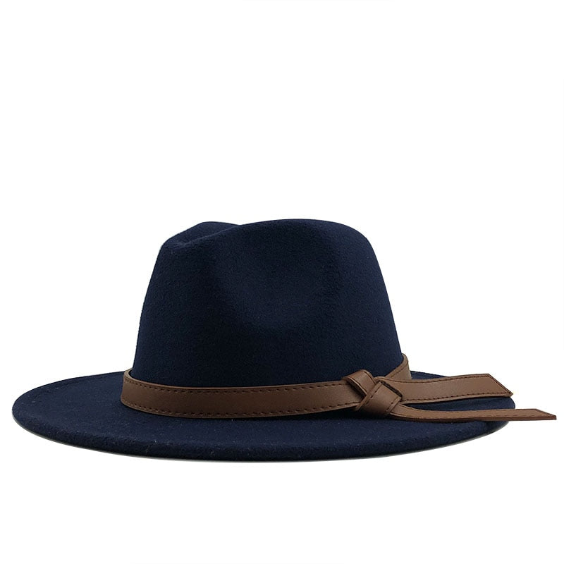 LOUIS Men's Felt Fedora Hat