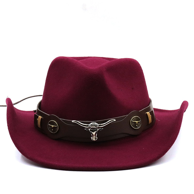 EDWIN Men's Felt Cowboy Hat
