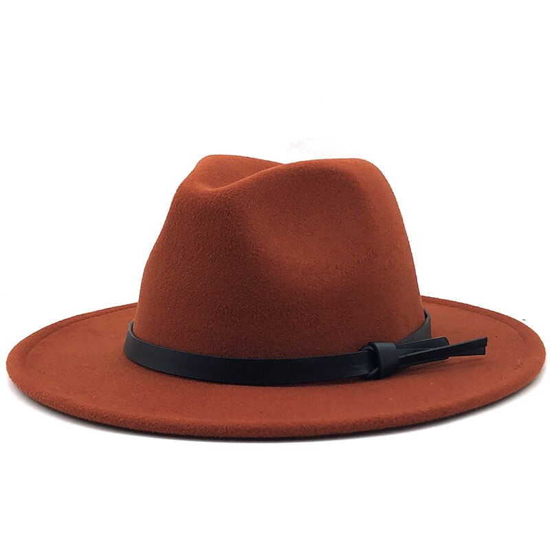 ARTHUR Men's Felt Fedora Hat in Caramel