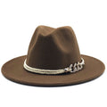 MERCELLA Fedora Hat in Khaki