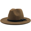 ARTHUR Men's Felt Fedora Hat in Khaki