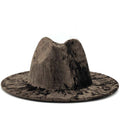 ZANA Fedora Hat in Brown