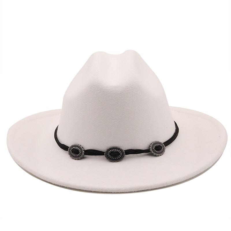 GEORGE Men's Felt Fedora Hat